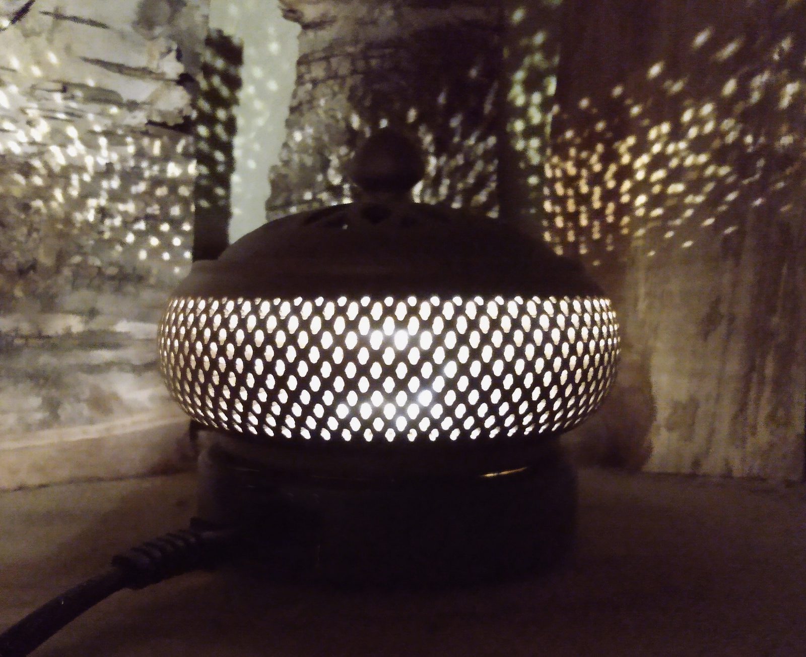 CHAUFFE-ENCENS ÉLECTRIQUE Fleur de feu – Image 2